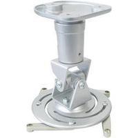 Projector ceiling mount Rotatable, Tiltable Max. distance to floor/ceiling: 22.5 cm My Wall H16-1L Silver