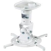 Projector ceiling mount Tiltable Max. distance to floor/ceiling: 22 cm Hama 118610 White