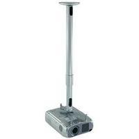 Projector ceiling mount Tiltable, Rotatable Max. distance to floor/ceiling: 30 cm Kindermann Beamer Quadro Deckenträger