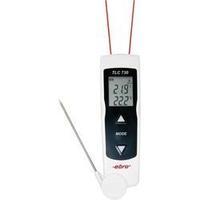 Probe thermometer (HACCP) ebro TLC 730 ATT.FX.METERING_RANGE_TEMPERATURE -50 up to 350 °C Sensor type K Complies with HA