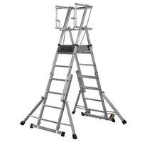 price cuts youngman teleguard step 4 6 tread platform ladder