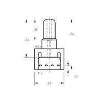 Pressure sensor Honeywell 26PCBFA6G -5 psi, -347.5 mbar up to 5 psi, 347.5 mbar