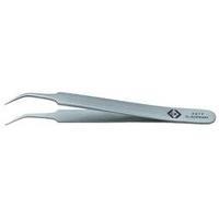 precision tweezers pointed curved fine 105 mm ck t2317