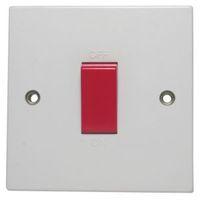 Propower 45A Double Pole White Switch