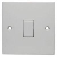 Propower 13A 1-Way White Light Switch