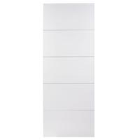 Premdor 4 Line Horizontal Internal Door 78in x 28in x 35mm (1981 x 711mm)