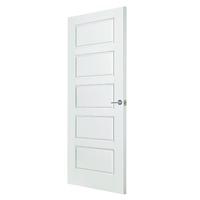 Premdor Moulded 5 Panel Smooth Internal Door 2040 x 626 x 40mm (80.3 x 24.6in)