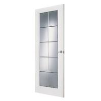 Premdor Ontario Light Glazed Textured Internal Door 2040 x 826 x 40mm (80.3 x 32.5in)