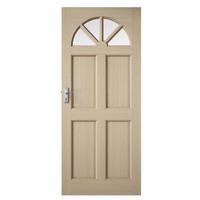 premdor carolina double glazed hardwood exterior door 78in x 33in x 44 ...