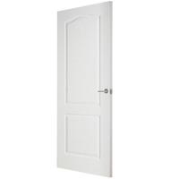 Premdor 2 Panel Arch Top Textured FD60 Internal Fire Door 2040 x 926 x 54mm (80.3 x 36.5in)