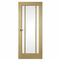 Premdor Wiltshire Oak Glazed Internal Door 2040 x 726 x 40mm (80.3 x 28.6in)