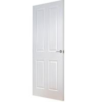 Premdor Moulded 4 Panel Smooth Safe n Sound Internal Door 2040 x 626 x 40mm (80.3 x 24.6in)