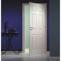 Premdor Moulded 6 Panel Textured Internal Door 78in x 28in x 35mm (1981 x 711mm)