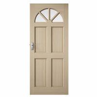 premdor carolina double glazed hardwood exterior door 78in x 30in x 44 ...