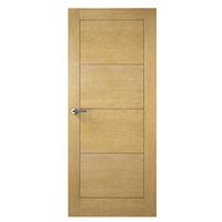 Premdor Ladder White Oak Solid Internal Fire Door 78in x 27in x 44mm (1981 x 686mm)