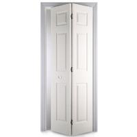 Premdor 6 Panel Smooth Bi-Fold Internal Door 78in x 30in x 35mm (1981 x 762mm)