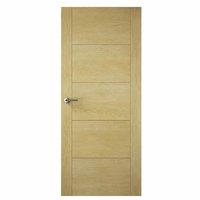 Premdor Milano Oak Fully Finished Internal Door 2040 x 726 x 40mm (80.3 x 28.6in)