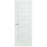 premdor moulded 5 panel smooth internal fire door 2040 x 826 x 44mm 80 ...