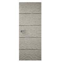 premdor light grey 4 line horizontal solid core internal door 78in x 1 ...