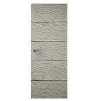 premdor light grey 4 line horizontal solid core internal door 78in x 2 ...