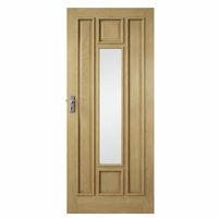 Premdor Chatsworth Part L Double Glazed Oak Exterior Door 78in x 33in x 44mm (1981 x 838mm)