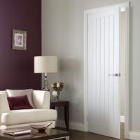 Premdor 5 Panel Vertical Textured Internal Door 78in x 33in x 35mm (1981 x 838mm)