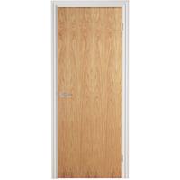 Premdor White Oak Veneered Firemaster Internal Door 78in x 30in x 54mm (1981 x 762mm)