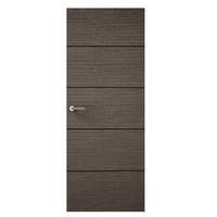 premdor charcoal grey 4 line horizontal fd30 internal fire door 2040 x ...