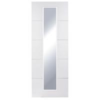 premdor 4 line horizontal narrow clear glazed internal door 78in x 30i ...