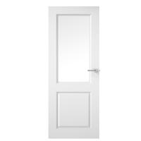 premdor half light smooth clear glazed internal door 78in x 27in x 35m ...