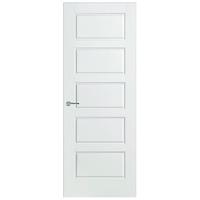 Premdor Moulded 5 Panel Smooth Internal Fire Door 2040 x 626 x 44mm (80.3 x 24.6in)
