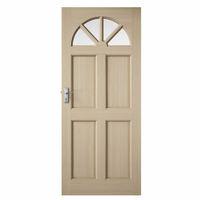 Premdor Carolina Double Glazed Hardwood Exterior Door 80in x 32in x 44mm (2032 x 813mm)