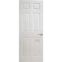 Premdor Moulded 6 Panel Fully Finished Internal Door 2040 x 726 x 40mm (80.3 x 28.6in)