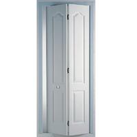 Premdor 4 Panel Arch Top Textured Bi-Fold Internal Door H 78in x W 30in x D 35mm