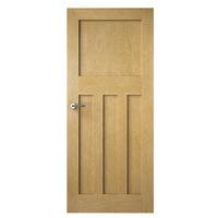 Premdor 1930s Shaker Style White Oak Internal Door 78in x 30in x 35mm (1981 x 762mm)
