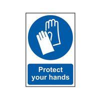 protect your hands pvc 200 x 300mm