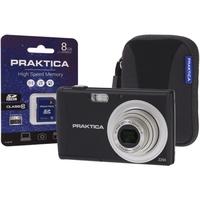 PRAKTICA Luxmedia Z250 Black Camera Kit inc 8GB SDHC Class 10 Card & Case