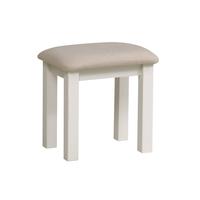 provence painted dressing table stool