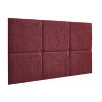 prestwick frienza velour headboard ruby king