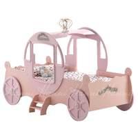 Princess Carriage Bed and Mattress Cream Mattress