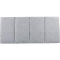 prague headboard small double faux suede coffee