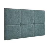 prestwick frienza velour headboard teal small double