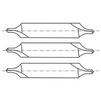 proxxon 24630 three piece centre drill set