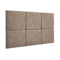 Prestwick Frienza Velour Headboard Mink Single