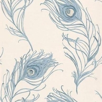 Prestigious Wallpapers Peacock Indigo, 1938/705