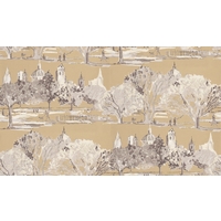 prestigious wallpapers scene ochre 1942006