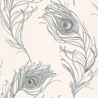 Prestigious Wallpapers Peacock Silver, 1938/909