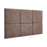 Prestwick Frienza Velour Headboard Chestnut Single