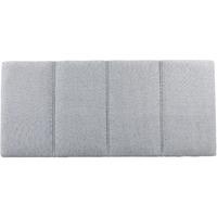 Prague Headboard - Double - Sumatra Plain Grey