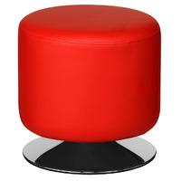 Premier Housewares Cylinder Stool Red